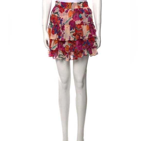 Misa Los Angeles Dresses & Skirts - Misa Los Angeles Floral Tiered Skirt (Like New!)